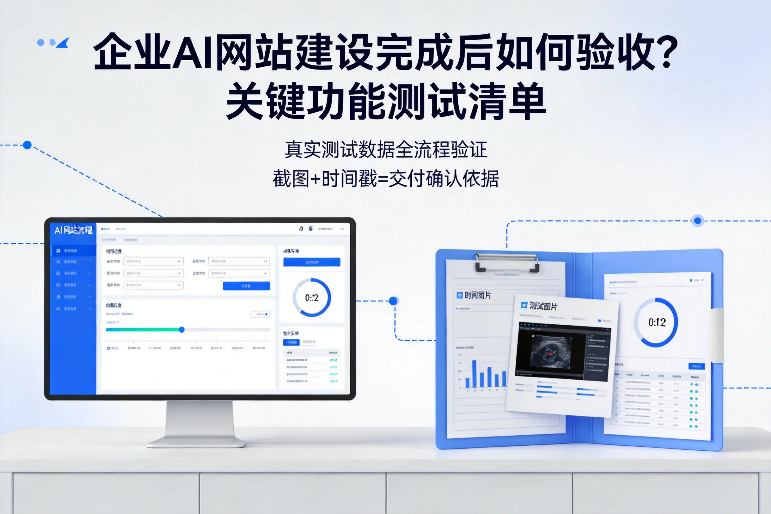 林芝企业AI网站建设完成后如何验收？关键功能测试清单
